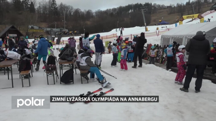 Více než 200 závodníků se utkalo v Zimní olympiádě na Annabergu