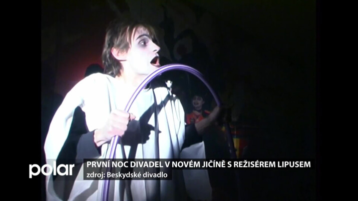 První Noc divadel v Novém Jičíně mohli návštěvníci prožít s režisérem Lipusem