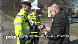Řídím, piju nealko pivo. Opavští policisté se zaměřili na alkohol za volantem