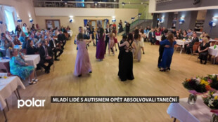 Mladí lidé s autismem opět absolvovali taneční pod vedením Zdeňka Chlopčíka
