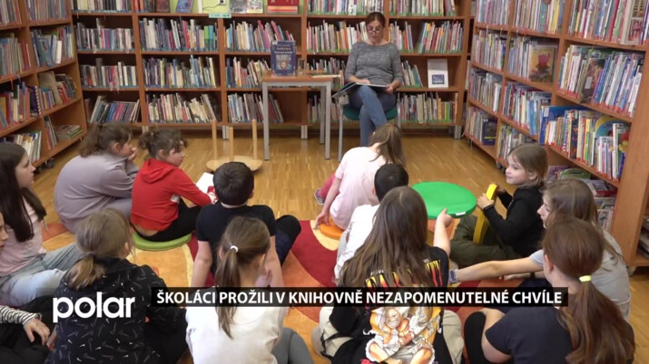 Stonavští školáci prožili v knihovně nezapomenutelné chvíle