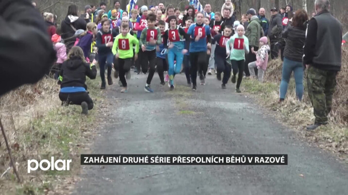 V Razové byl zahájen druhý ročník oblíbené série přespolních běhů v různých terénech v okolí obce