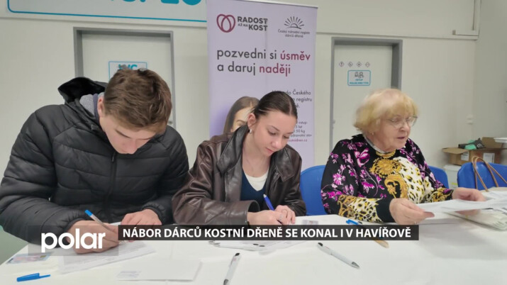 Nábor dárců kostní dřeně se konal i v havířovské nemocnici, přišlo více než 100 dobrovolníků