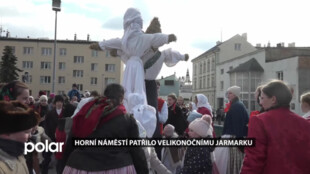 V Opavě se rozloučili se zimou Velikonočním jarmarkem a vynášením Mařeny a Mařáka