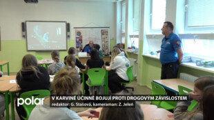 Akce To je zákon, kámo! tentokrát na ZŠ U Lesa dělala osvětu kolem drogových závislostí