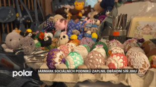Jarmark sociálních podniků opět zaplnil obřadní síň radnice Ostravy-Jihu