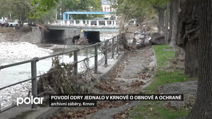 Dva nové mosty a ochranné zdi. Povodí Odry jednalo v Krnově o protipovodňové ochraně Krnova