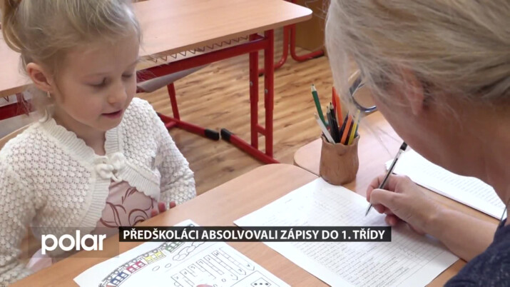 Předškoláci absolvovali zápisy do 1. třídy