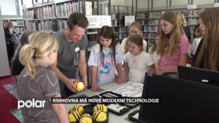 Regionální knihovna je nově vybavená technologiemi pro zlepšení digitálních kompetencí