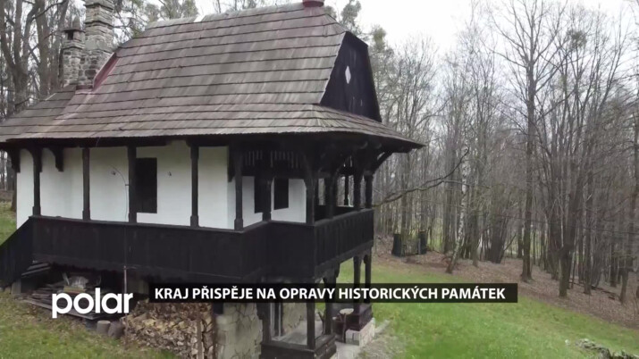 Kraj přispívá na opravy Jurkovičovy sušárny, střechy Trúby, roubenek i kostelů