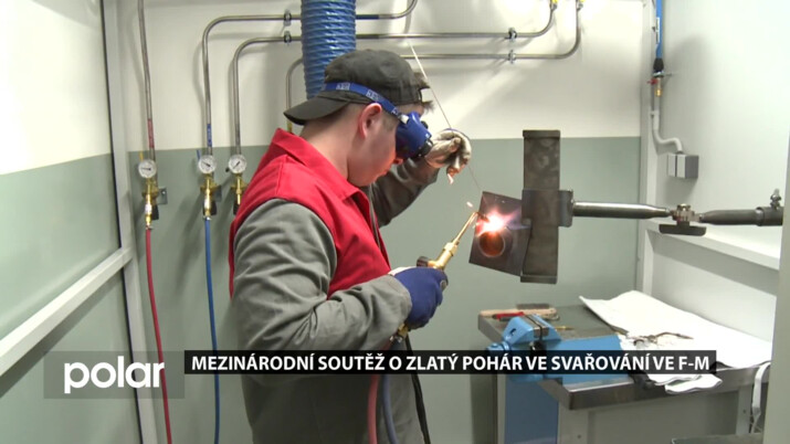 O Zlatý pohár ve svařování soutěžili ve Frýdku-Místku studenti ze čtyř zemí