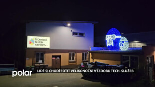 Tech. služby v Havířově mají netradiční velikonoční výzdobu