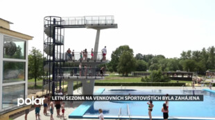 Letní sezona na venkovních sportovištích je zahájená