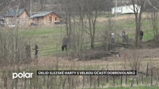 Rybáři s Povodím Odry, obcemi i dobrovolníky uklízeli přehradu Slezská Harta