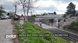 Oprava mostu v Havířově potrvá skoro rok, byl v havarijním stavu