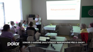 Přednášky ohledně nakupování jídla přes internet otevřely oči množství seniorů z Karviné