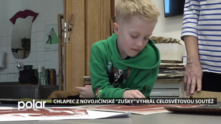Chlapec z novojičínské “zušky” vyhrál celosvětovou výtvarnou soutěž