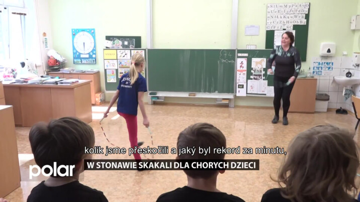 W Stonawie skakali dla chorych dzieci