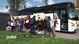 Žáci 8. třídy vyrazili do Skotska