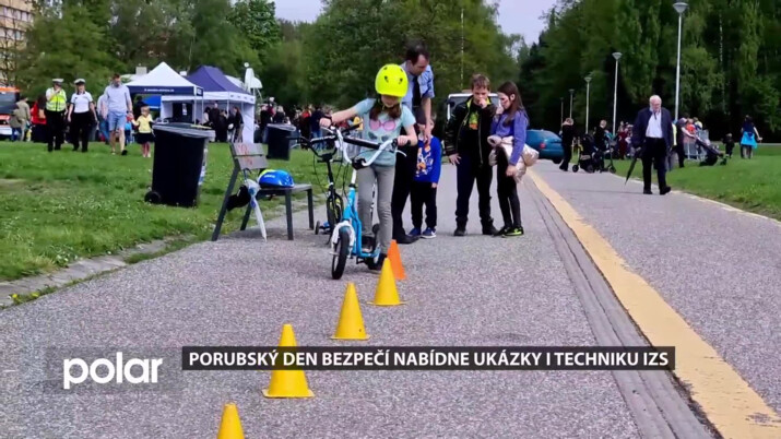 Porubský den bezpečí nabídne ukázky i techniku IZS. Uskuteční se 3. 5. u Francouzské ulice