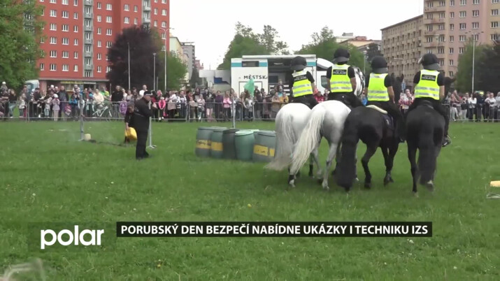 Porubský den bezpečí nabídne ukázky i techniku IZS. Uskuteční se 3. 5. u Francouzské ulice