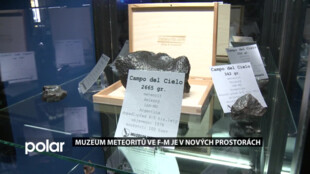 Stovky meteoritů, světové unikáty i přednášky. Muzeum meteoritů zvětšilo prostory