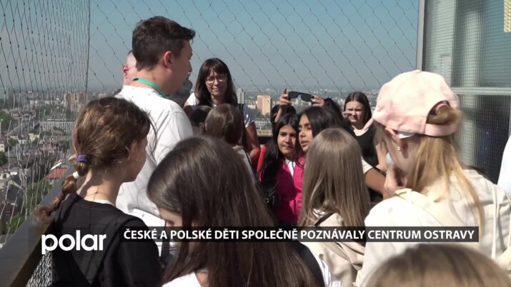 České a polské děti společně poznávaly centrum Ostravy díky projektu Ruku v ruce