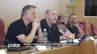 Žáci vyjíždějí na Erasmus+ i díky pomoci MS kraje