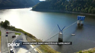 Vodní nádrž Šanci navštěvuje i veřejnost