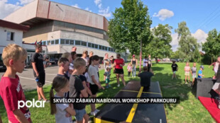BEZ KOMENTÁŘE: Workshop parkouru nabídl zábavu i zážitek