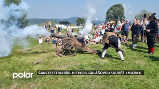 Šancefest na opevnění v Mostech u Jablunkova nabídl historii, hudbu i gulášovou soutěž