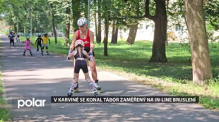 V Karviné se poprvé konal příměstský tábor zaměřený na in-line bruslení
