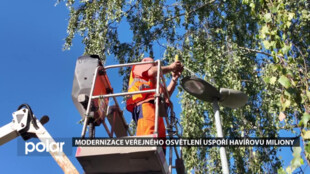 Radnice modernizací veřejného osvětlení ušetří ročně přes dva miliony korun