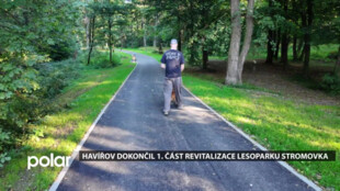 Havířov dokončil 1. část revitalizace lesoparku Stromovka