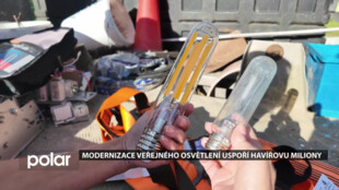 Modernizace veřejného osvětlení uspoří Havířovu miliony