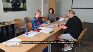 Horníci z Dolu ČSM si už včas před plánovaným propuštěním zajišťují rekvalifikaci