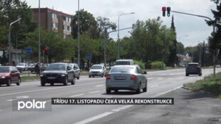 Hlavní tah Karvinou, tř. 17. listopadu, bude na podzim kompletně obměněna