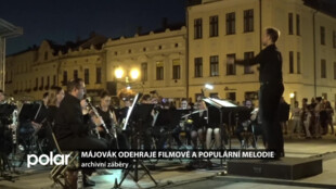 Zveme na koncert filmových a populárních melodií symfonicko-dechového orchestru Májovák