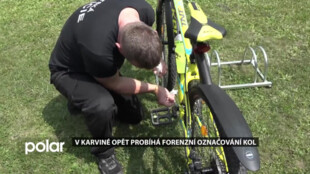 I letos si mohou Karviňáci nechat forenzně označit kolo nebo koloběžku