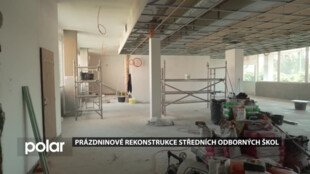 Střední odborné školy v Karviné o prázdninách nezahálely a pustily se do rozsáhlých rekonstrukcí