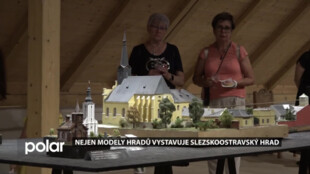 Slezskoostravský hrad vystavuje modely dalších hradů, ale i letadel, vlaků a vojenské techniky
