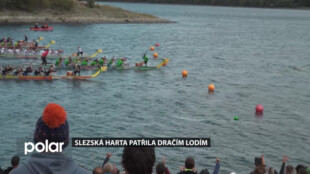 Slezská Harta patřila dračím lodím. Závodilo rekordní počet posádek