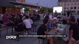 Náměstí Ostrava-Jih zaplnili soutěžící chytrého kvízu pod širým nebem