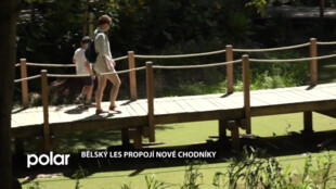 Bělský les propojí nové chodníky. Z lokality se stalo oblíbené místo mnoha Ostravanů