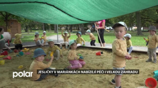 Jesličky v Ostravě-Mariánských Horách: zahrada, program i zdravotní péče