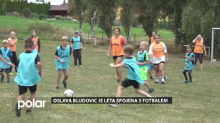Oslava Bludovic je spojena s fotbalem, letos děti vyzvaly i maminky