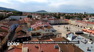 Nová vyhlídka se veřejnosti otevře na slavnosti, vede na ni 126 schodů