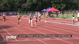 Atletky Poruby slaví nejlepší výsledek v historii klubu. V první lize skončily na 2. místě