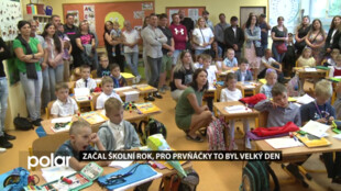 Začal školní rok, pro prvňáčky to byl velký den