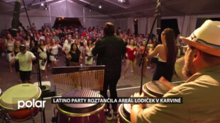 Rytmy samby, rumby i bachaty roztančily areál Lodiček v rámci Latino Party, a to již pošesté